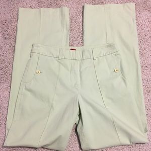 Olsen Europe Green “Anna” Trouser Style Pants Sz 6